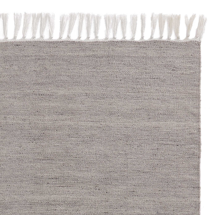 Outdoor-Teppich Udaka Hellgrau-Melange, 100% PET