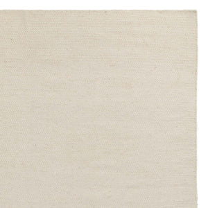 Teppich Udana, Naturweiß, 100% Wolle
