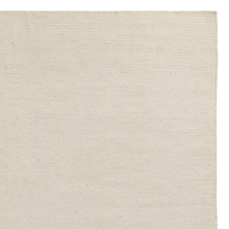 Teppich Udana, Naturweiß, 100% Wolle