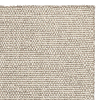 Teppich Udana, Sandstein-Melange & Naturweiß, 100% Wolle
