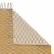 Teppich Upani, Senfgelb & Natur, 100% Baumwolle