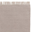 Baumwollteppich Upani Sandstein-Melange & Naturweiß, 100% Baumwolle