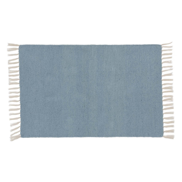 Fussmatte Udaka, Eisblau, 100% PET